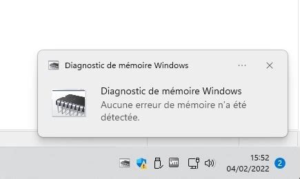 diagnostic mémoire windows 11.